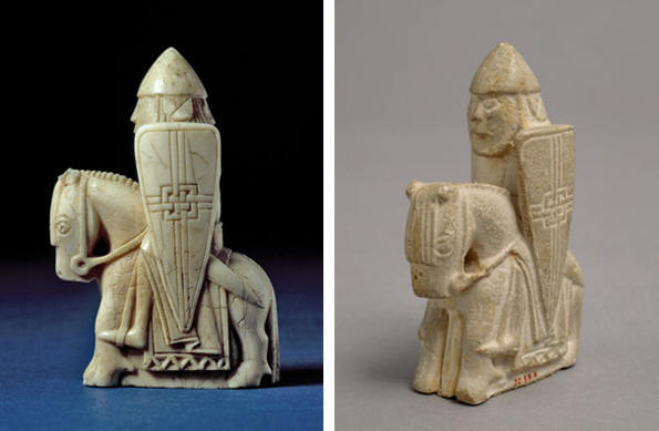 Image result for lewis chessmen knight